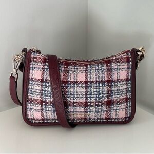 Kate Spade 
HUDSON TWEED MEDIUM CONVERTIBLE
CROSSBODY new never worn